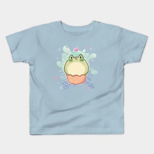 Mint Sundae Kewi Frog Kids T-Shirt